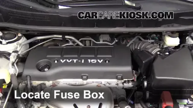 2009 Pontiac Vibe 2.4L 4 Cyl. Fusible (moteur) Contrôle